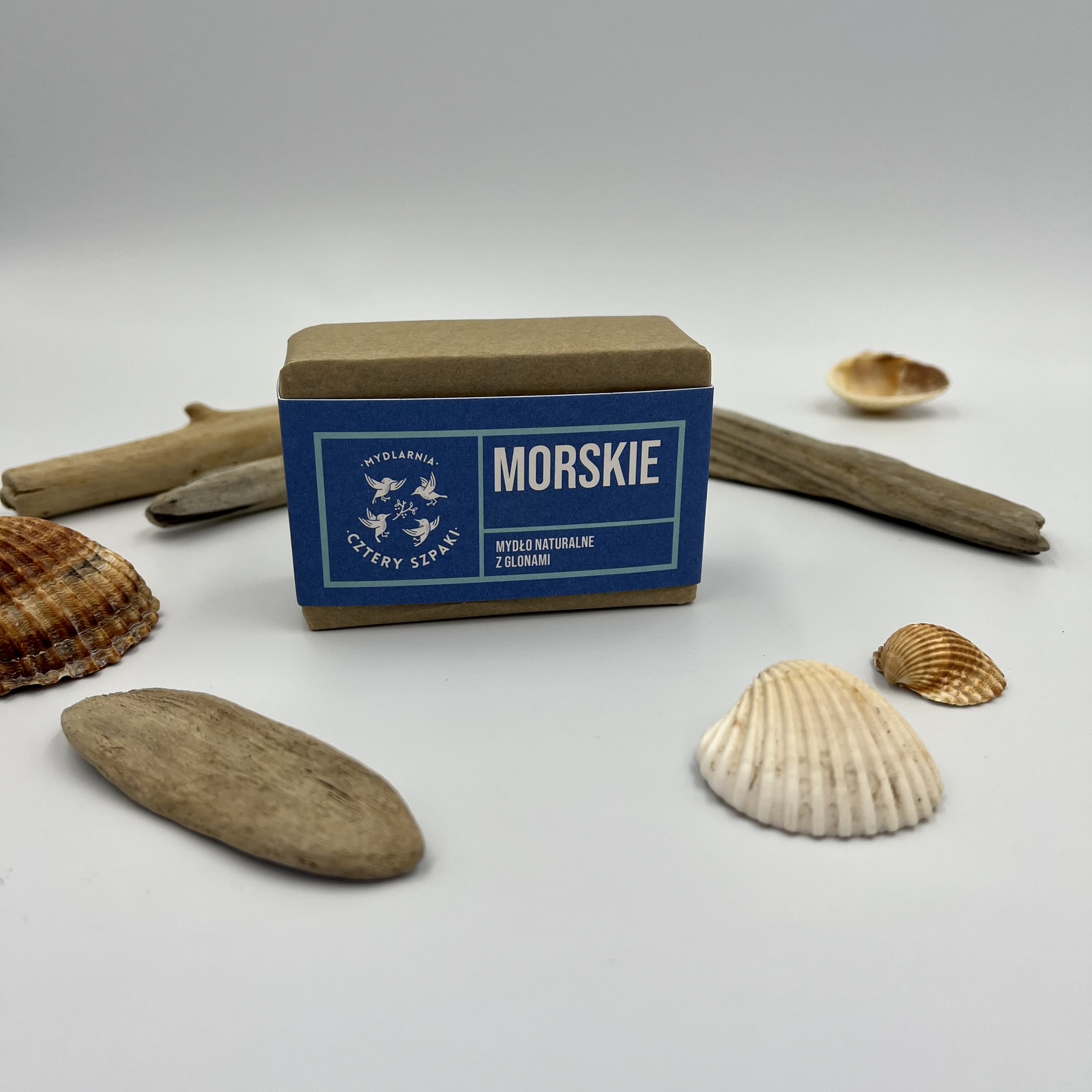 4 szpaki Mydło Morskie z glonami