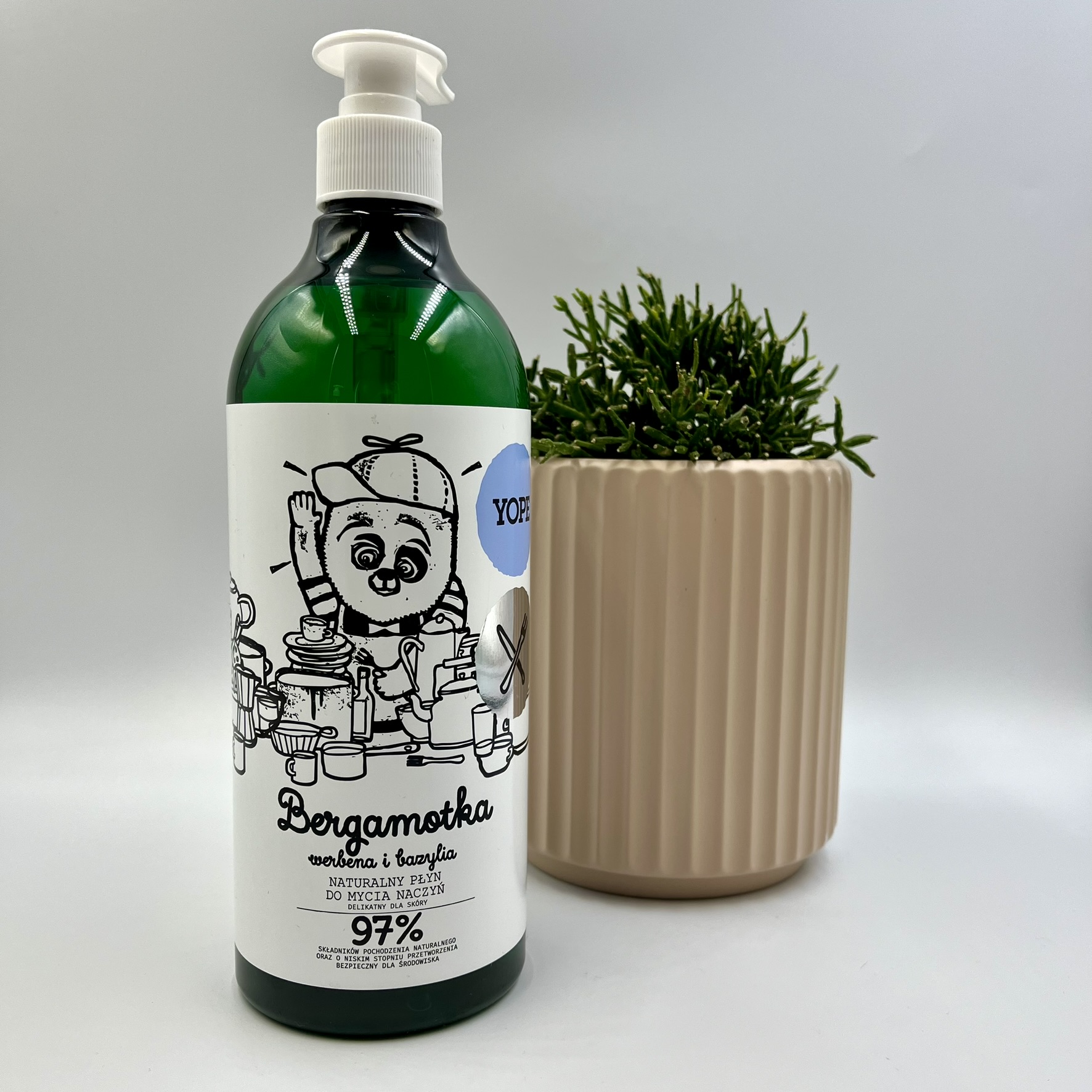 Yope
Naturalny płyn do mycia naczyń Bergamotka, werbena i bazylia